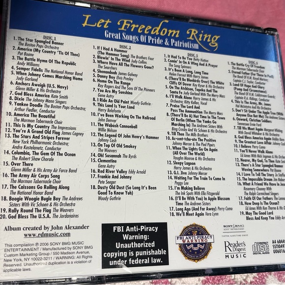 Reader’s Digest 3 Wonderful CD sets Total 12 CDs - Picture 2 of 6